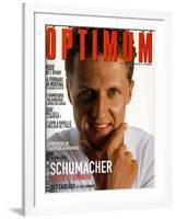 L'Optimum, June-July 1999 - Michael Schumacher-Bernard Asset-Framed Art Print