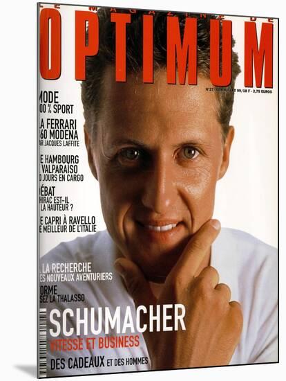 L'Optimum, June-July 1999 - Michael Schumacher-Bernard Asset-Mounted Art Print