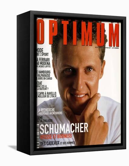 L'Optimum, June-July 1999 - Michael Schumacher-Bernard Asset-Framed Stretched Canvas
