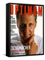 L'Optimum, June-July 1999 - Michael Schumacher-Bernard Asset-Framed Stretched Canvas