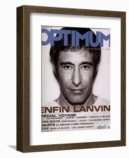 L'Optimum, June-July 2000 - Gérard Lanvin-Nicolas Hidiroglou-Framed Art Print