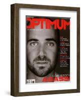 L'Optimum, June-July 2001 - André Agassi-Martin Schoeller-Framed Art Print