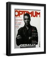 L'Optimum, June-July 2002 - Marcel Desailly-Jan Welters-Framed Art Print