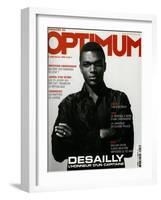 L'Optimum, June-July 2002 - Marcel Desailly-Jan Welters-Framed Art Print