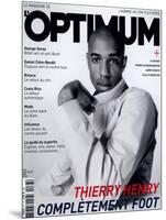 L'Optimum, June-July 2004 - Thierry Henry Porte un Blouson Nike-Mike Thomas-Mounted Art Print