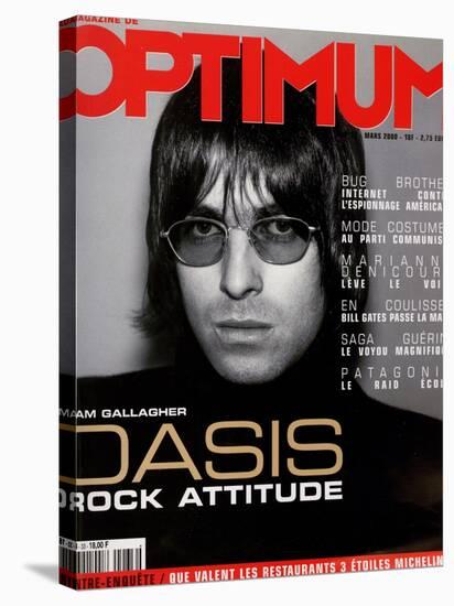 L'Optimum, March 2000 - Liam Gallagher-Nicolas Hidiroglou-Stretched Canvas