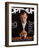 L'Optimum, March 2001 - Jude Law-Richard Phibbs-Framed Art Print