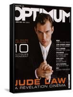 L'Optimum, March 2001 - Jude Law-Richard Phibbs-Framed Stretched Canvas