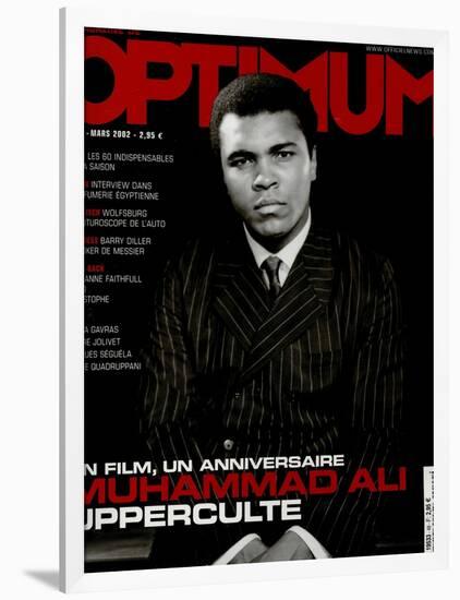 L'Optimum, March 2002 - Muhammad Ali-Yousuf Karsh-Framed Art Print