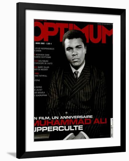L'Optimum, March 2002 - Muhammad Ali-Yousuf Karsh-Framed Premium Giclee Print