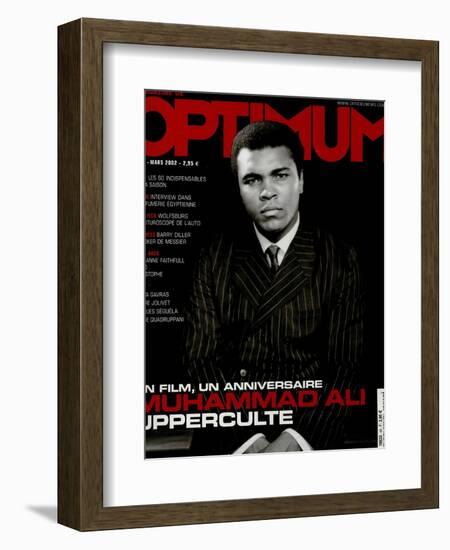 L'Optimum, March 2002 - Muhammad Ali-Yousuf Karsh-Framed Art Print