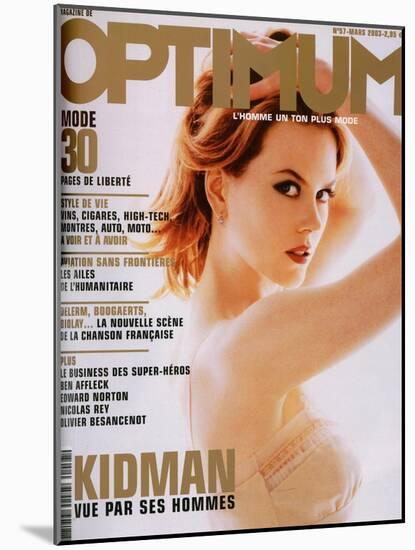 L'Optimum, March 2003 - Nicole Kidman-Albert Sanchez-Mounted Art Print