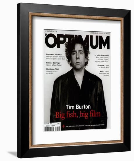 L'Optimum, March 2004 - Tim Burton-Jan Welters-Framed Art Print