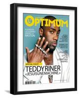 L'Optimum, March 2012 - Teddy Riner-Chris Heads-Framed Art Print
