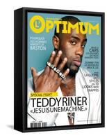 L'Optimum, March 2012 - Teddy Riner-Chris Heads-Framed Stretched Canvas