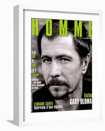 L'Optimum, November 1997 - Gary Oldman-Marcel Hartmann-Framed Art Print