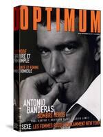 L'Optimum, November 1998 - Antonio Banderas Porte une Veste de Smoking et une Chemise Gucci-André Rau-Stretched Canvas