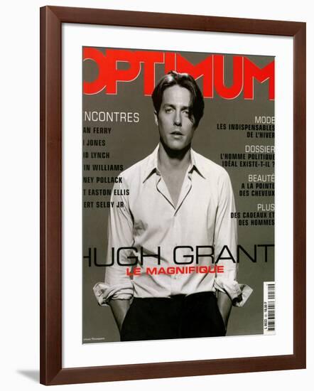 L'Optimum, November 1999 - Hugh Grant-Michael Thompson-Framed Art Print