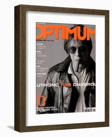 L'Optimum, November 2000 - Jacques Dutronc-Jean-Marie Perier-Framed Art Print