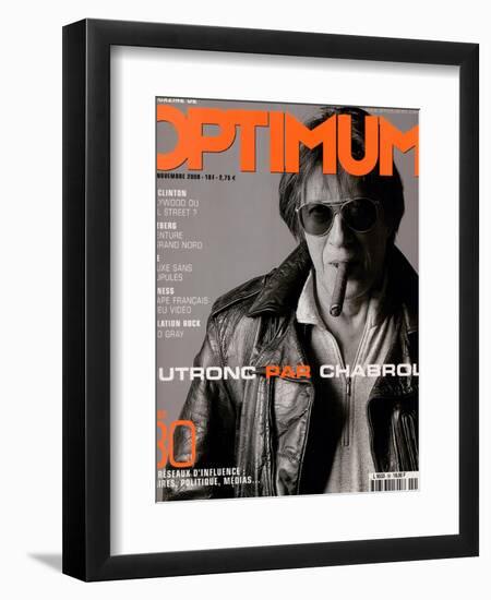 L'Optimum, November 2000 - Jacques Dutronc-Jean-Marie Perier-Framed Art Print