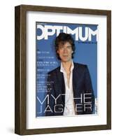 L'Optimum, November 2001 - Mick Jagger-Albert Sanchez-Framed Art Print