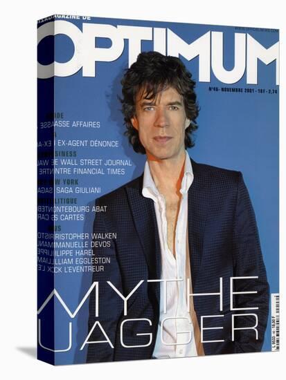 L'Optimum, November 2001 - Mick Jagger-Albert Sanchez-Stretched Canvas