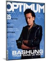 L'Optimum, November 2002 - Alain Bashung-null-Mounted Art Print