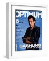 L'Optimum, November 2002 - Alain Bashung-null-Framed Art Print