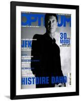 L'Optimum, November 2003 - etienne Daho, en Total Look Hedi Slimane pour Dior-Matthias Vriens-Framed Art Print