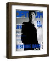 L'Optimum, November 2003 - etienne Daho, en Total Look Hedi Slimane pour Dior-Matthias Vriens-Framed Art Print