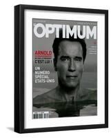 L'Optimum, November 2004 - Arnold Schwarzenegger-Eddie Adams-Framed Art Print