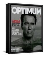 L'Optimum, November 2004 - Arnold Schwarzenegger-Eddie Adams-Framed Stretched Canvas