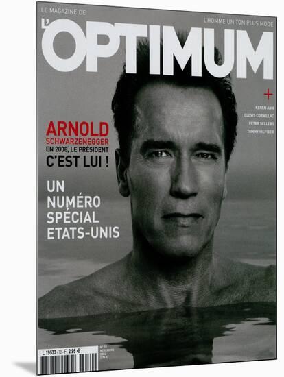 L'Optimum, November 2004 - Arnold Schwarzenegger-Eddie Adams-Mounted Art Print