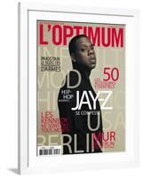 L'Optimum, November 2009 - Jay-Z-Patrick Swirc-Framed Art Print