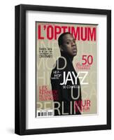 L'Optimum, November 2009 - Jay-Z-Patrick Swirc-Framed Art Print