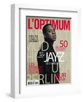 L'Optimum, November 2009 - Jay-Z-Patrick Swirc-Framed Art Print