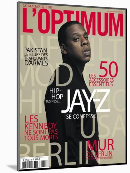 L'Optimum, November 2009 - Jay-Z-Patrick Swirc-Mounted Art Print