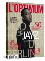 L'Optimum, November 2009 - Jay-Z-Patrick Swirc-Stretched Canvas