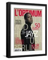 L'Optimum, November 2009 - Jay-Z-Patrick Swirc-Framed Art Print