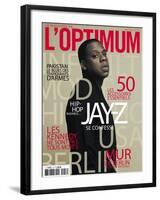 L'Optimum, November 2009 - Jay-Z-Patrick Swirc-Framed Art Print