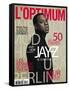 L'Optimum, November 2009 - Jay-Z-Patrick Swirc-Framed Stretched Canvas