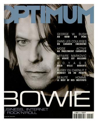 'L'Optimum, October 1999 - David Bowie' Posters - Frank W. Ockenfels ...