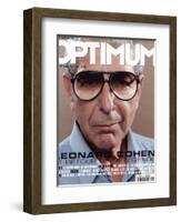 L'Optimum, October 2001 - Leonard Cohen-Michel Figuet-Framed Art Print