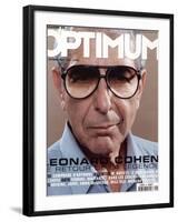 L'Optimum, October 2001 - Leonard Cohen-Michel Figuet-Framed Premium Giclee Print