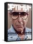 L'Optimum, October 2001 - Leonard Cohen-Michel Figuet-Framed Stretched Canvas