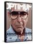 L'Optimum, October 2001 - Leonard Cohen-Michel Figuet-Framed Stretched Canvas