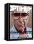 L'Optimum, October 2001 - Leonard Cohen-Michel Figuet-Framed Stretched Canvas