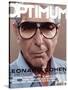 L'Optimum, October 2001 - Leonard Cohen-Michel Figuet-Stretched Canvas