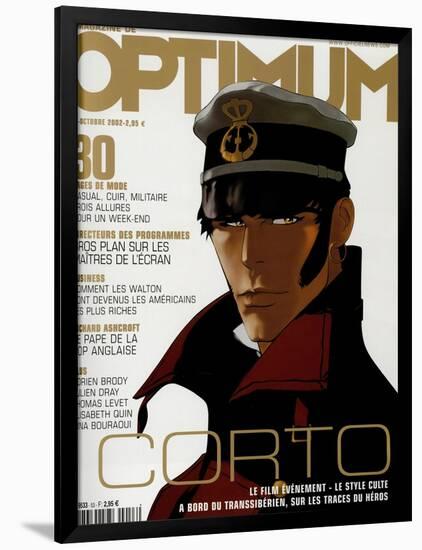 L'Optimum, October 2002 - Image Extraite de Corto Maltese, La Cour Secrète Des Arcanes-Pascal Morelli-Framed Art Print