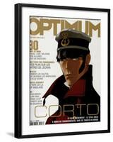 L'Optimum, October 2002 - Image Extraite de Corto Maltese, La Cour Secrète Des Arcanes-Pascal Morelli-Framed Art Print